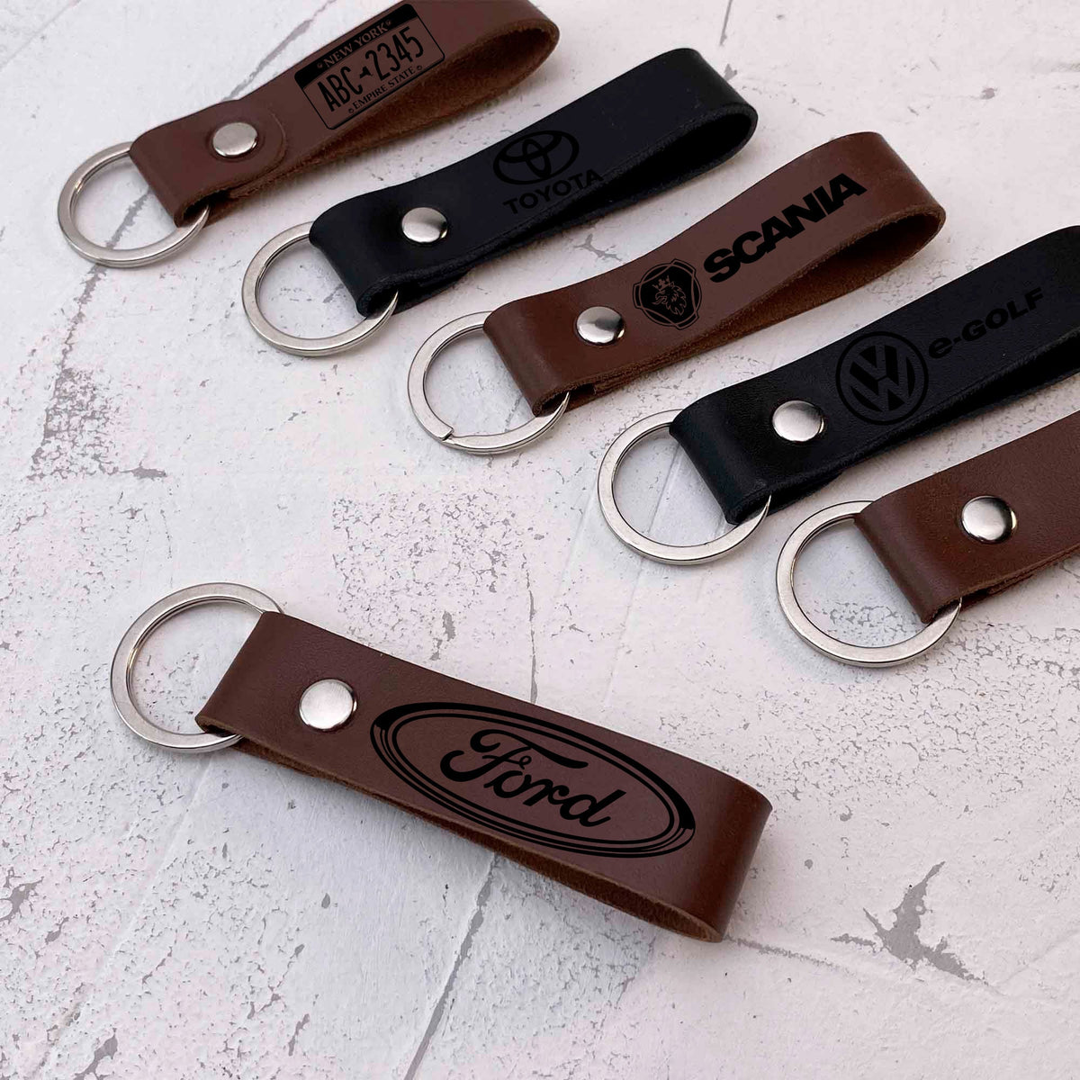Personalized Car Keychains