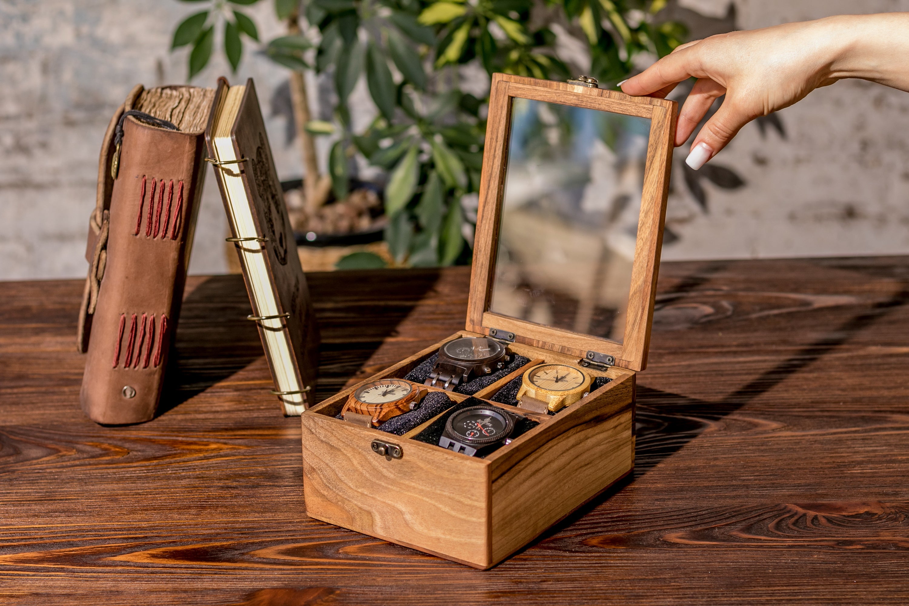 Watch Box by SkinWood - 4 Watches