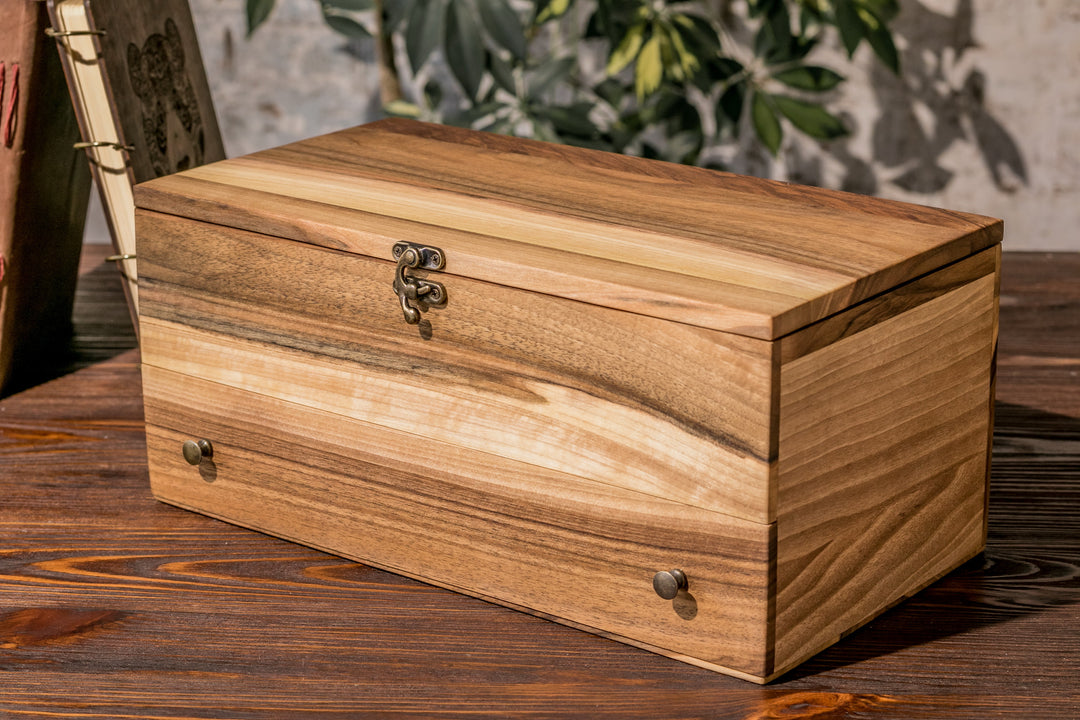Watch box with accessory drawer - 10 Watches photo №4