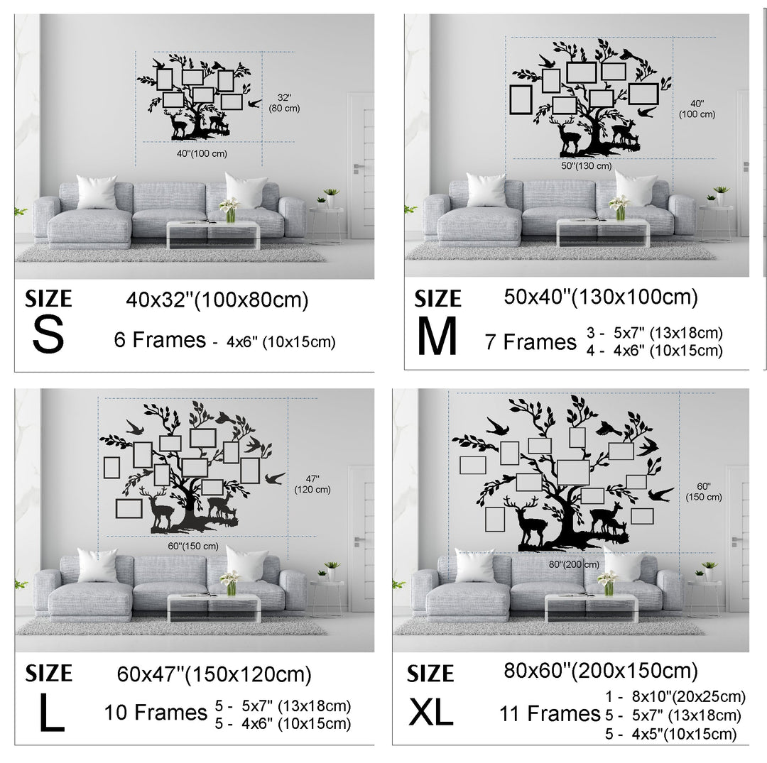 Custom Family Tree Wall Collage photo №3