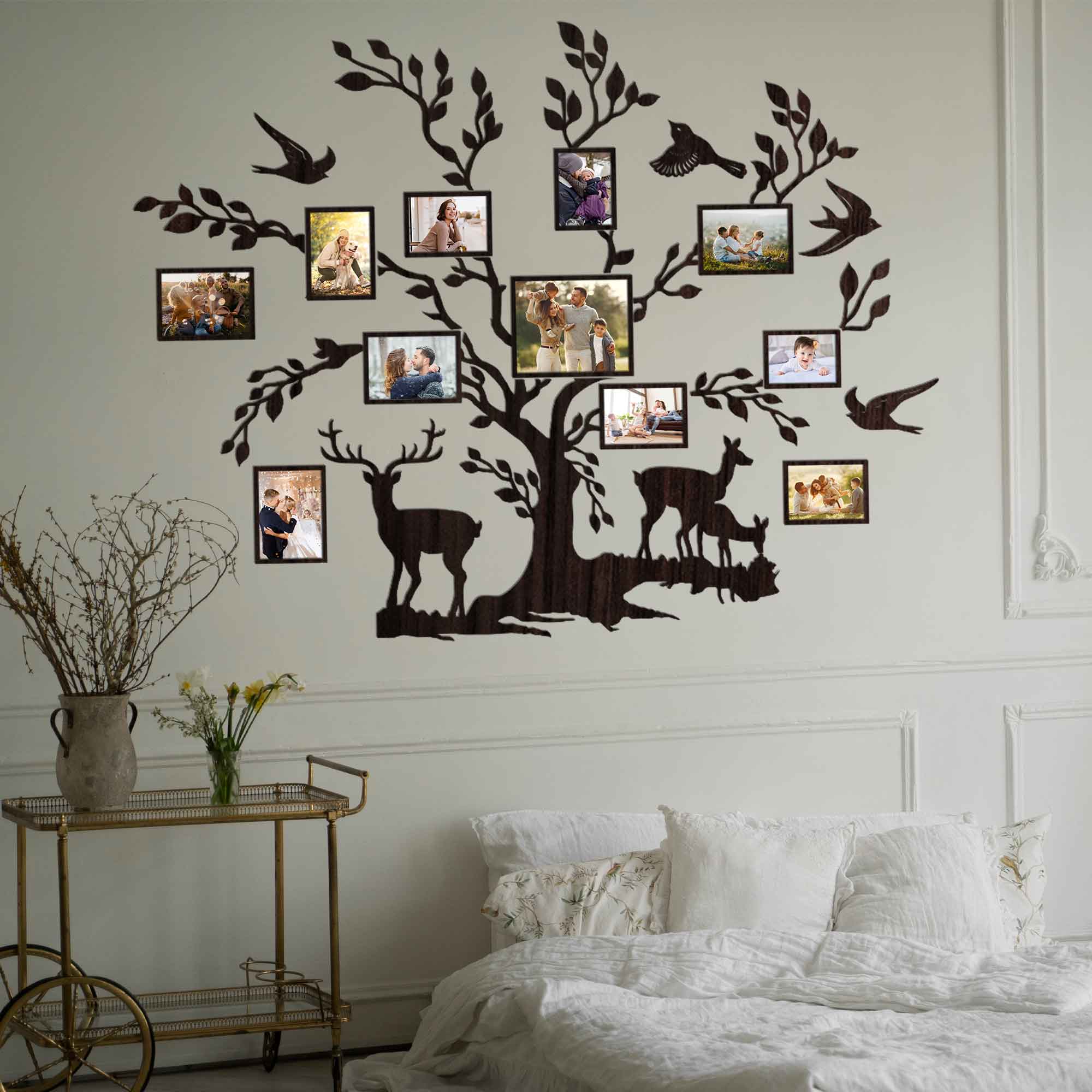 Custom Family Tree Wall Collage – skinwoodukraine