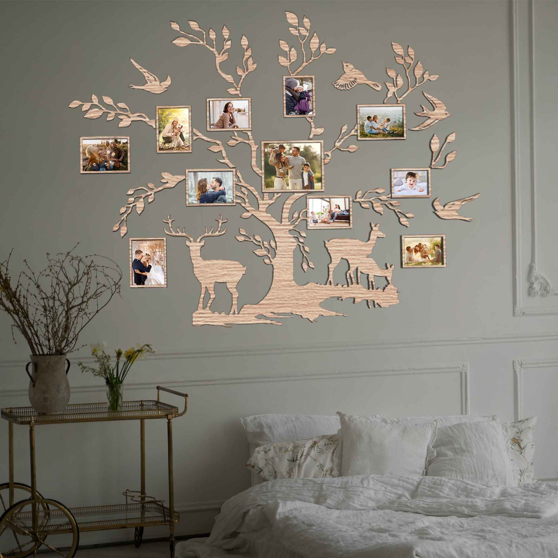 Custom Family Tree Wall Collage – skinwoodukraine