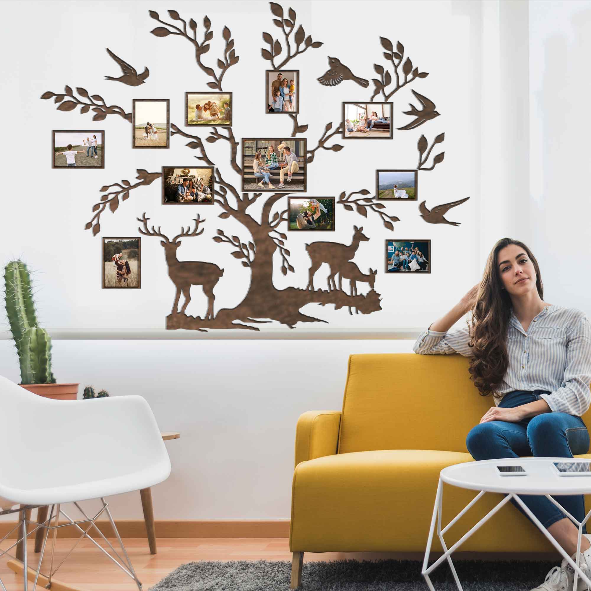Custom Family Tree Wall Collage