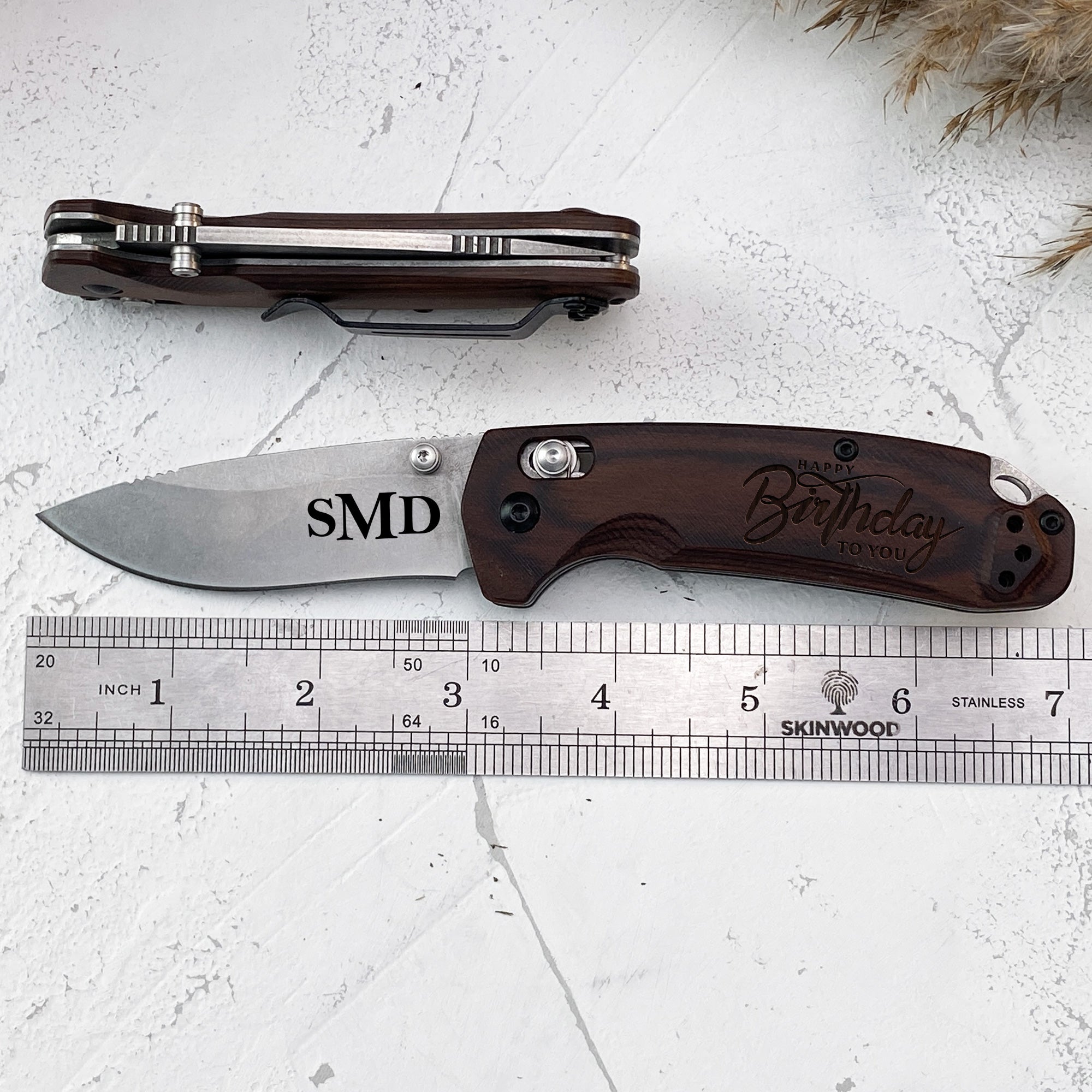 Personalized Pocket Knife Engraved Birthday