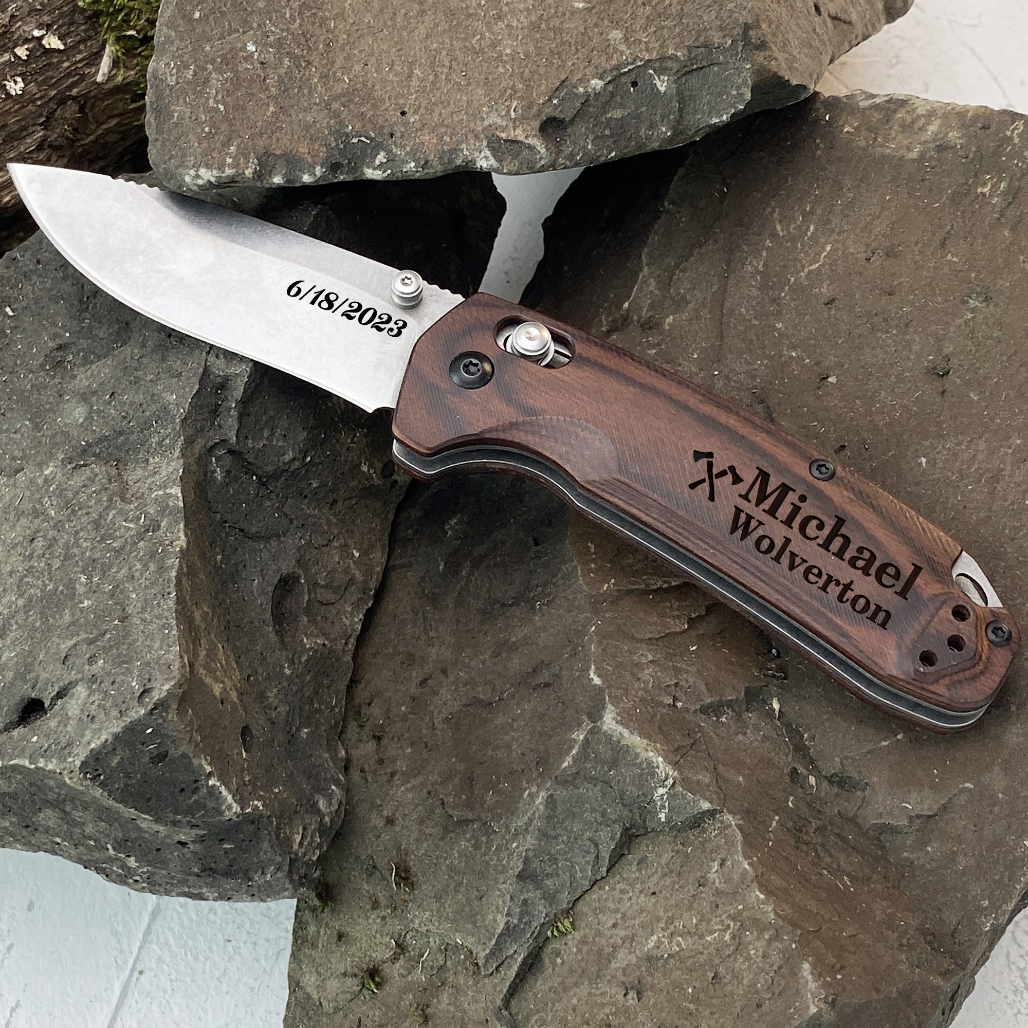 Personalized Pocket Knife Engraved Name