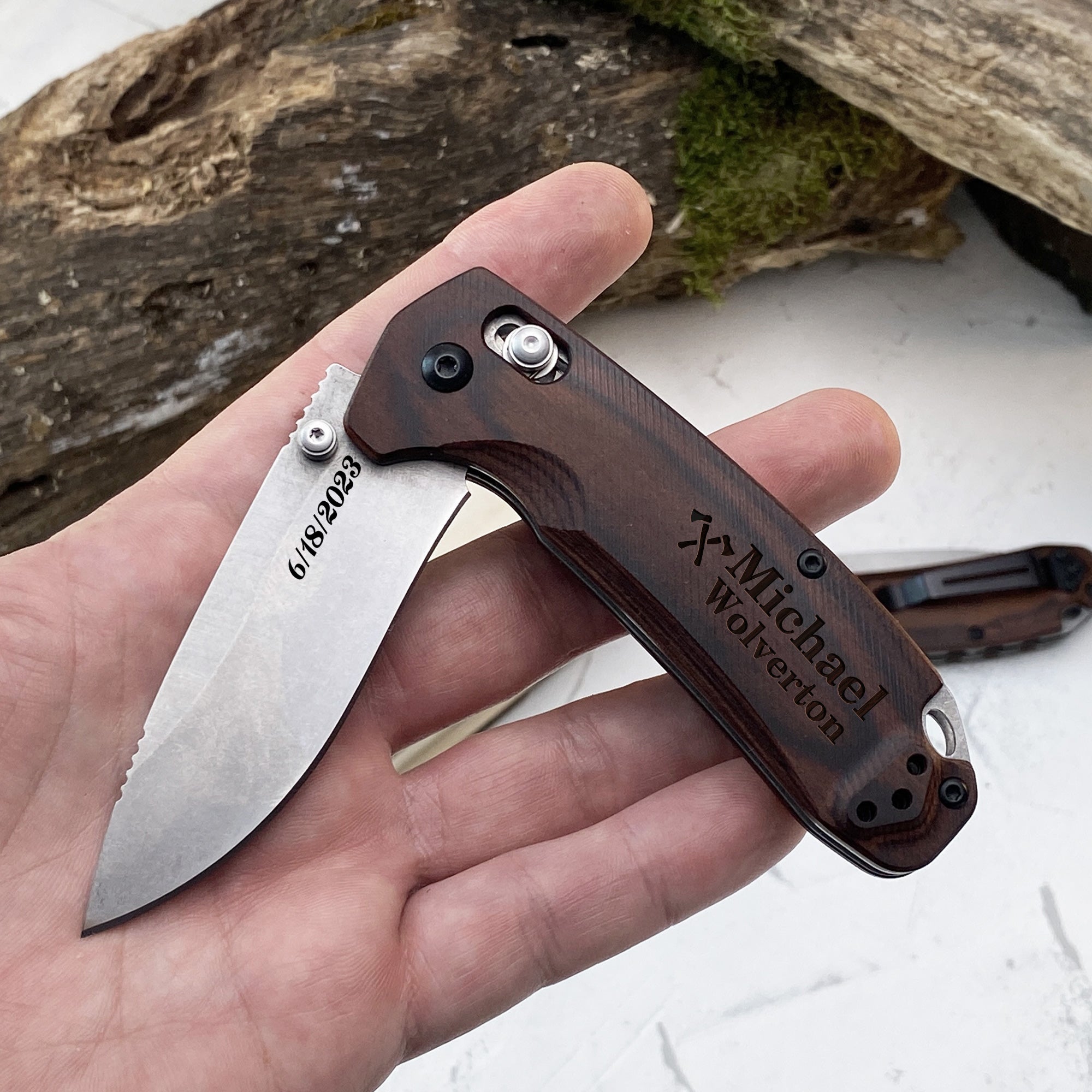 Personalized Pocket Knife Engraved Name