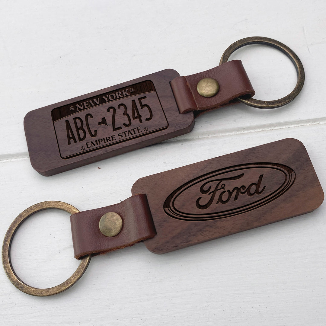 Custom car keychain photo