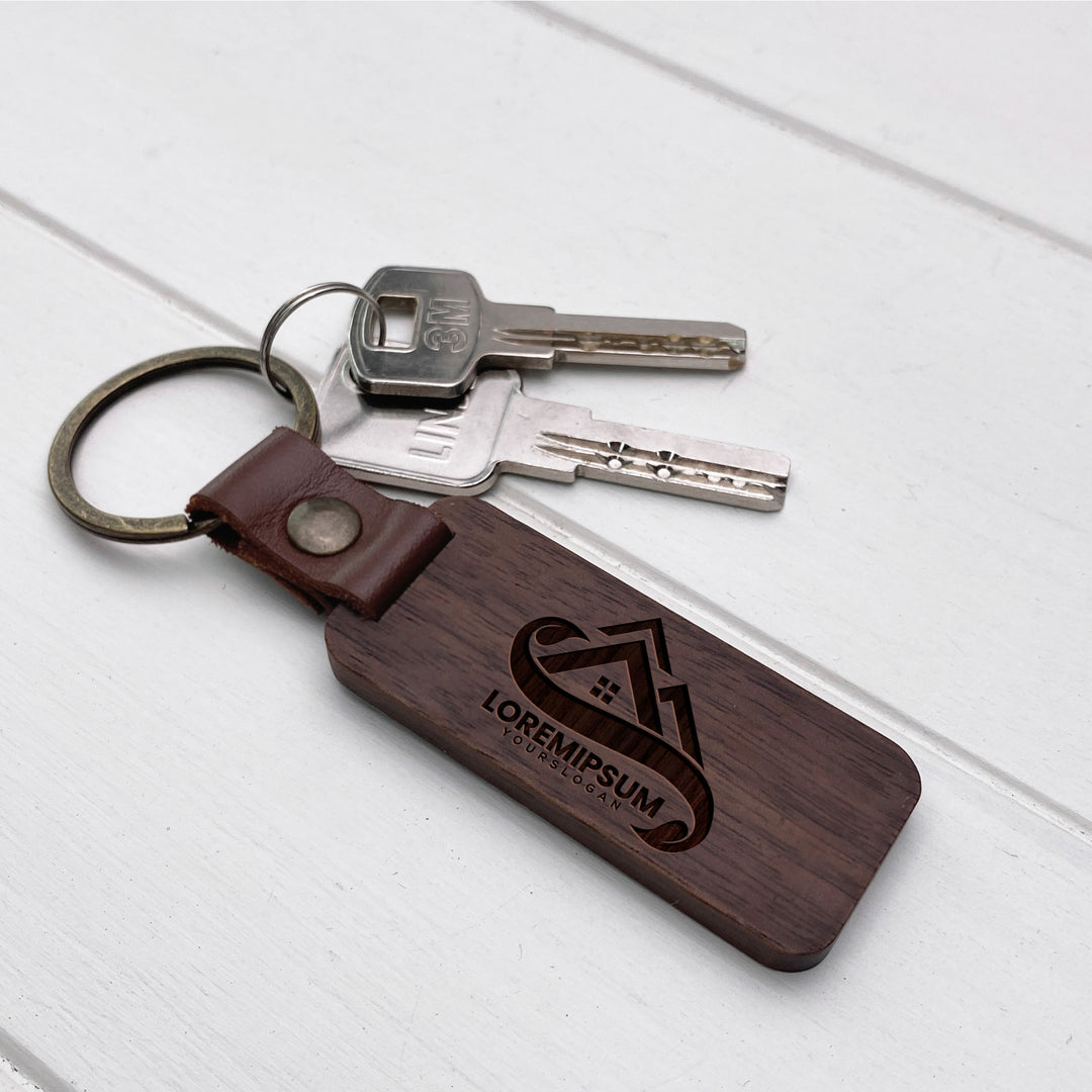 Hotel Wooden Keychain photo №7