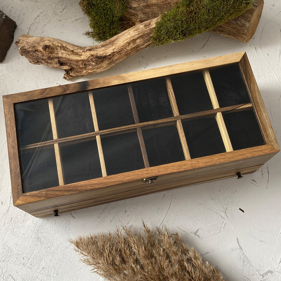 Watch box with accessory drawer - 12 Watches photo №4