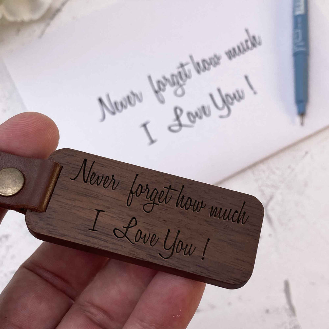 Custom wooden keychain photo №9