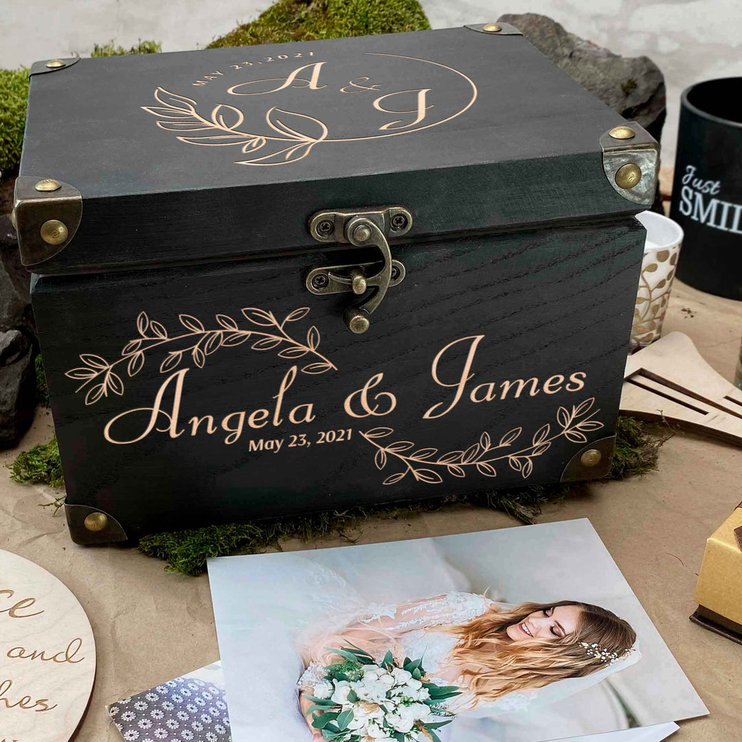 Wooden Memories Box Engraving Wedding Day photo №15