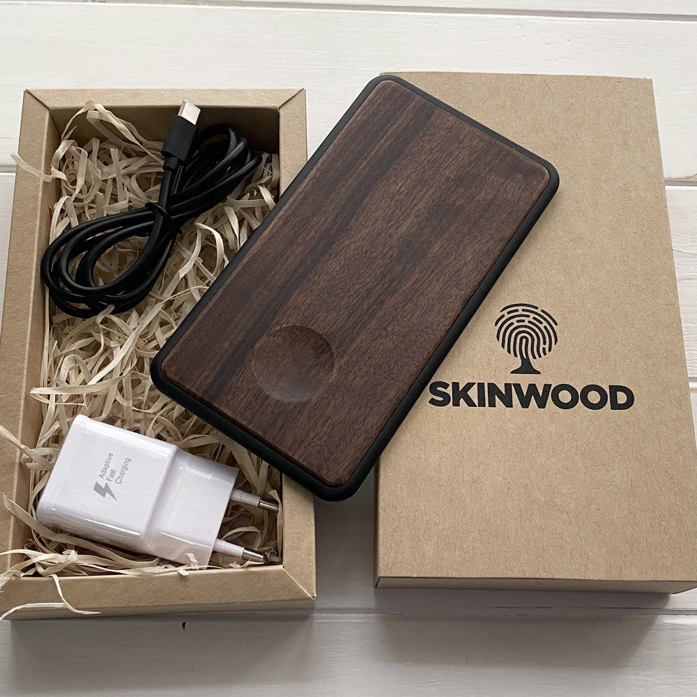 Wireless Fast Dual Charger Brown photo №8