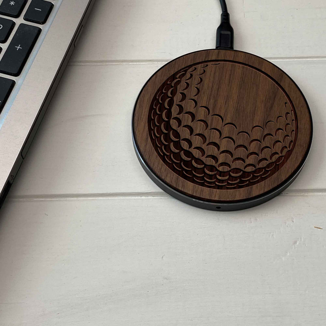 Wireless Fast Charger engraving Golf photo №6