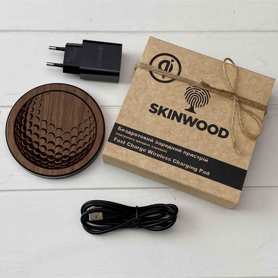 Wireless Fast Charger engraving Golf photo №10