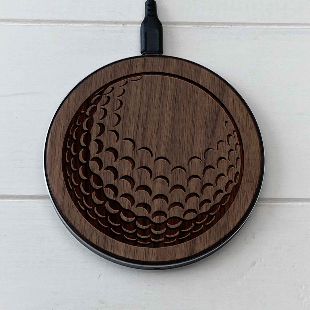 Wireless Fast Charger engraving Golf photo №2