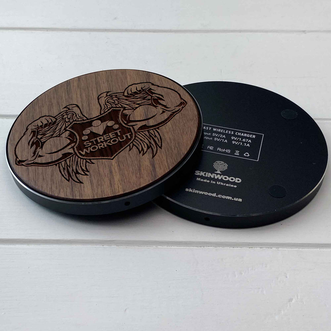 Wireless Fast Charger engraving Worcaut photo №7