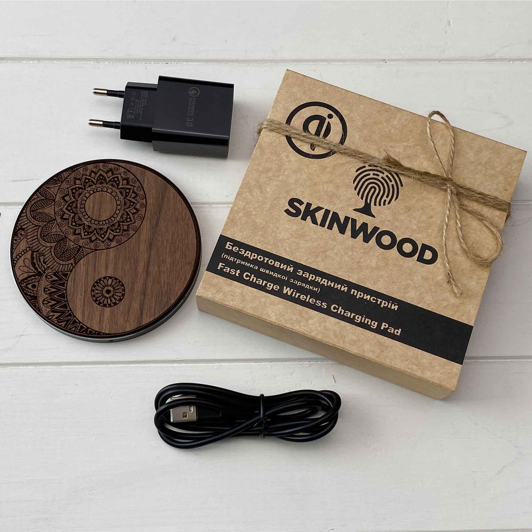 Wireless Fast Charger engraving Yan_Yong photo №10