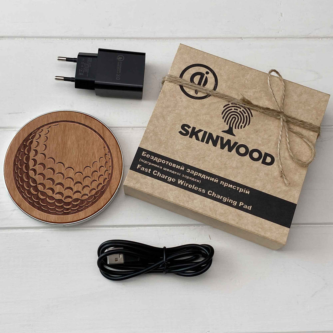 Wireless Fast Charger engraving Golf photo №9