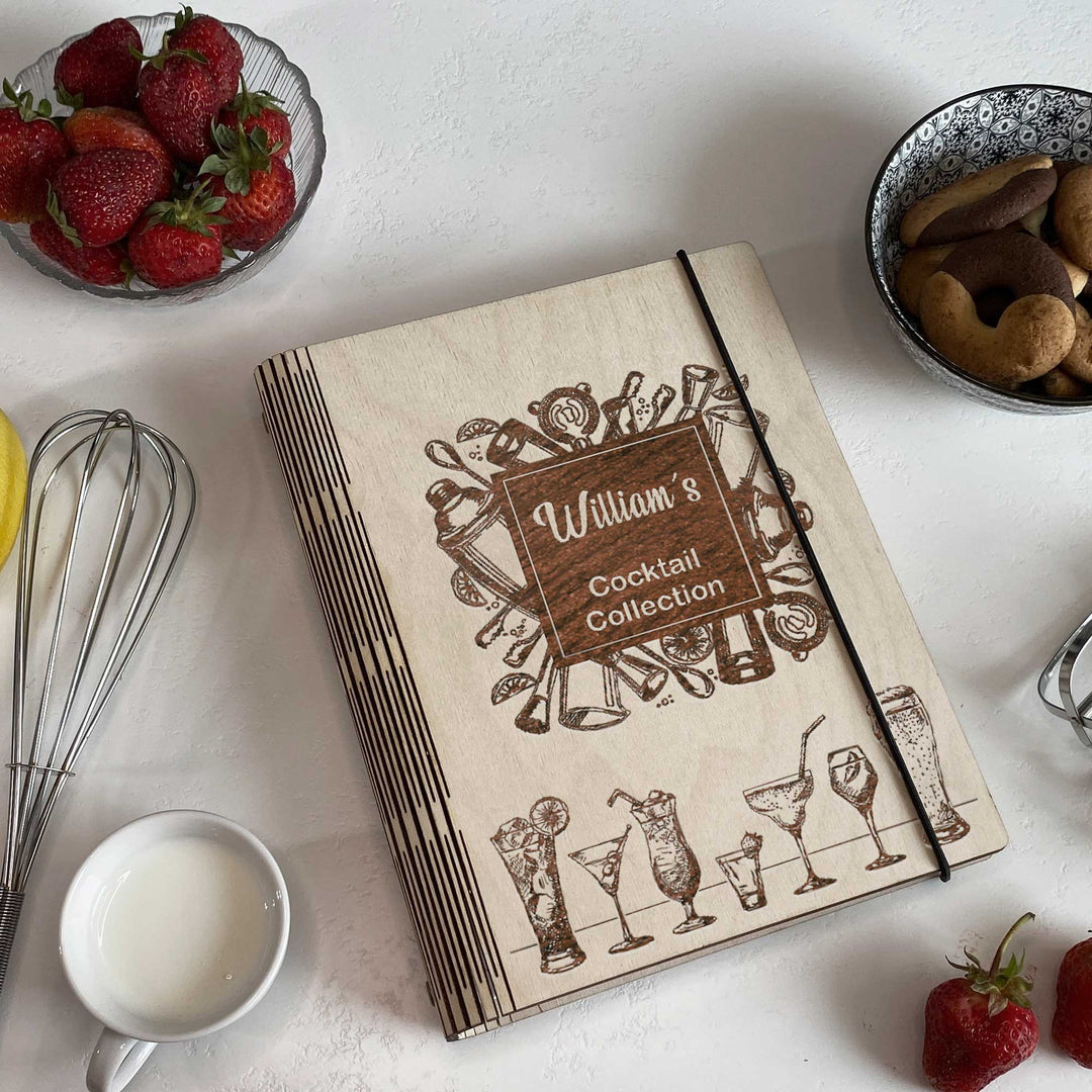 Cockteil collection book Free custom engraving photo №4