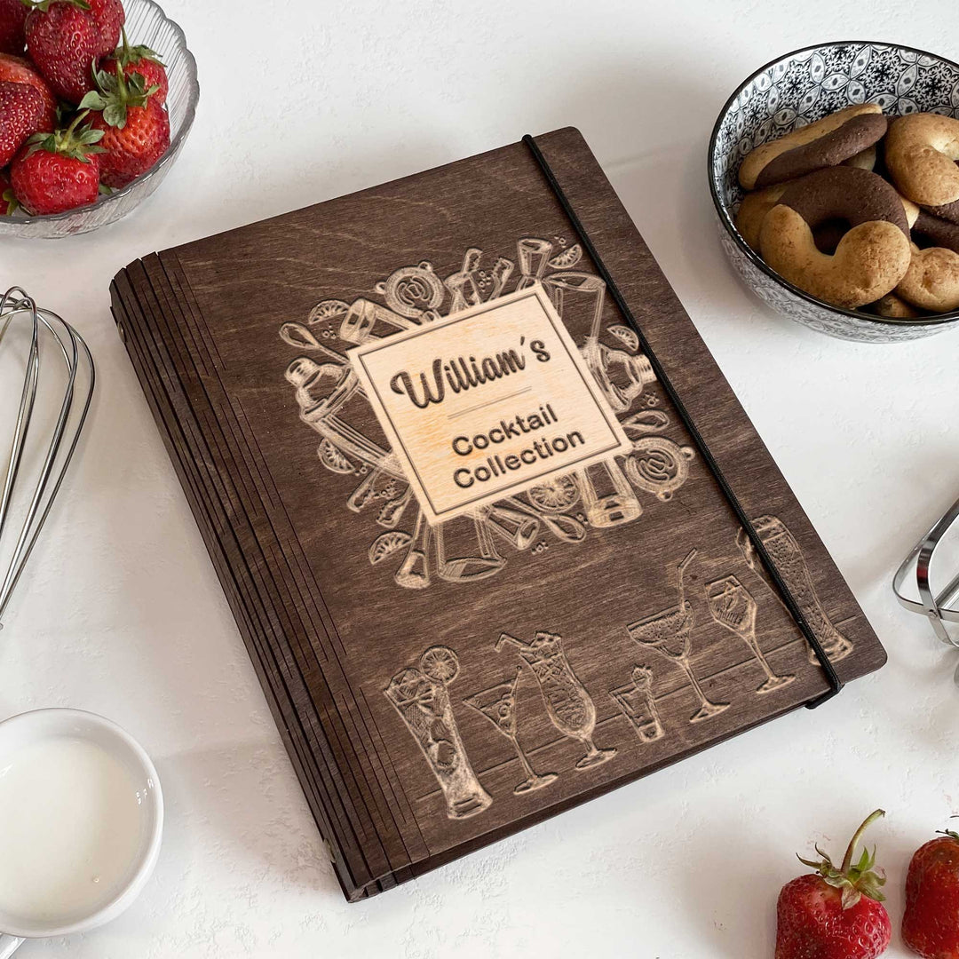 Cockteil collection book Free custom engraving photo №6