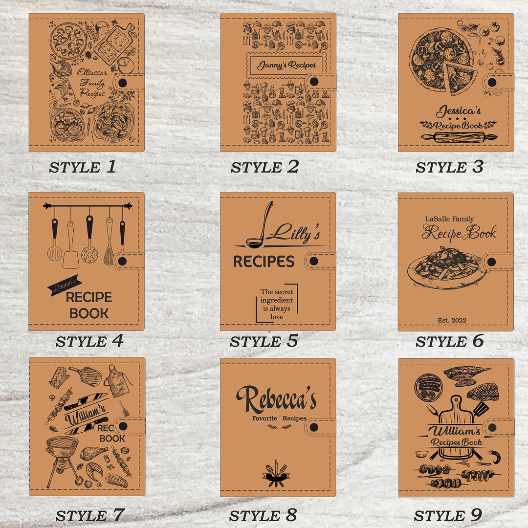 Personalized Leather CookBook photo №7