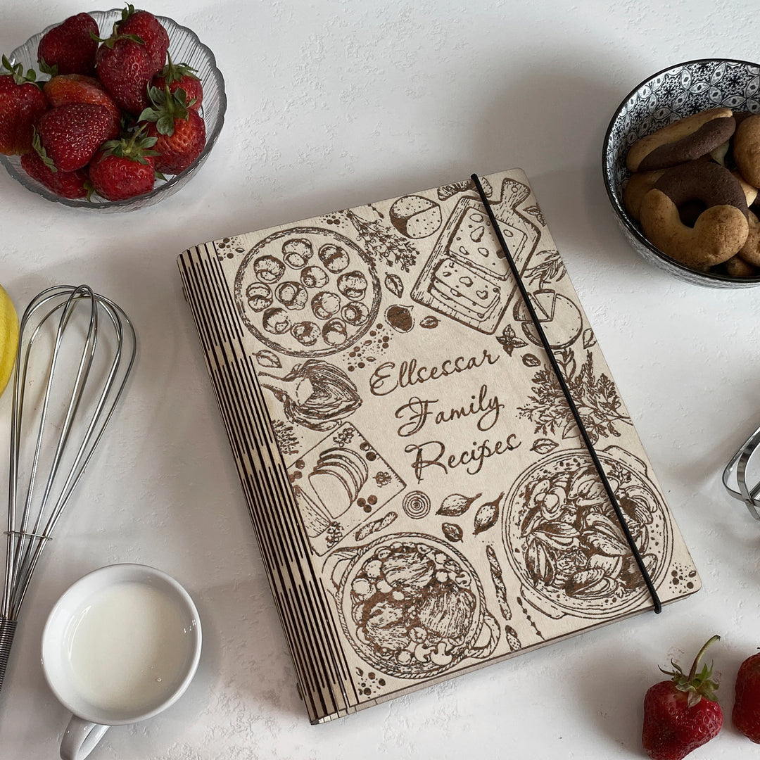 Family Recipe Book Free custom engraving photo №6