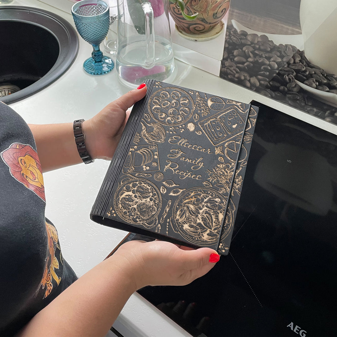 Family Recipe Book Free custom engraving photo №14