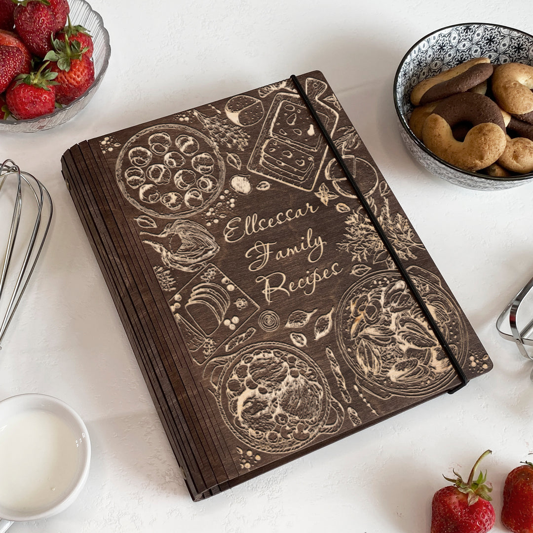 Family Recipe Book Free custom engraving photo №4