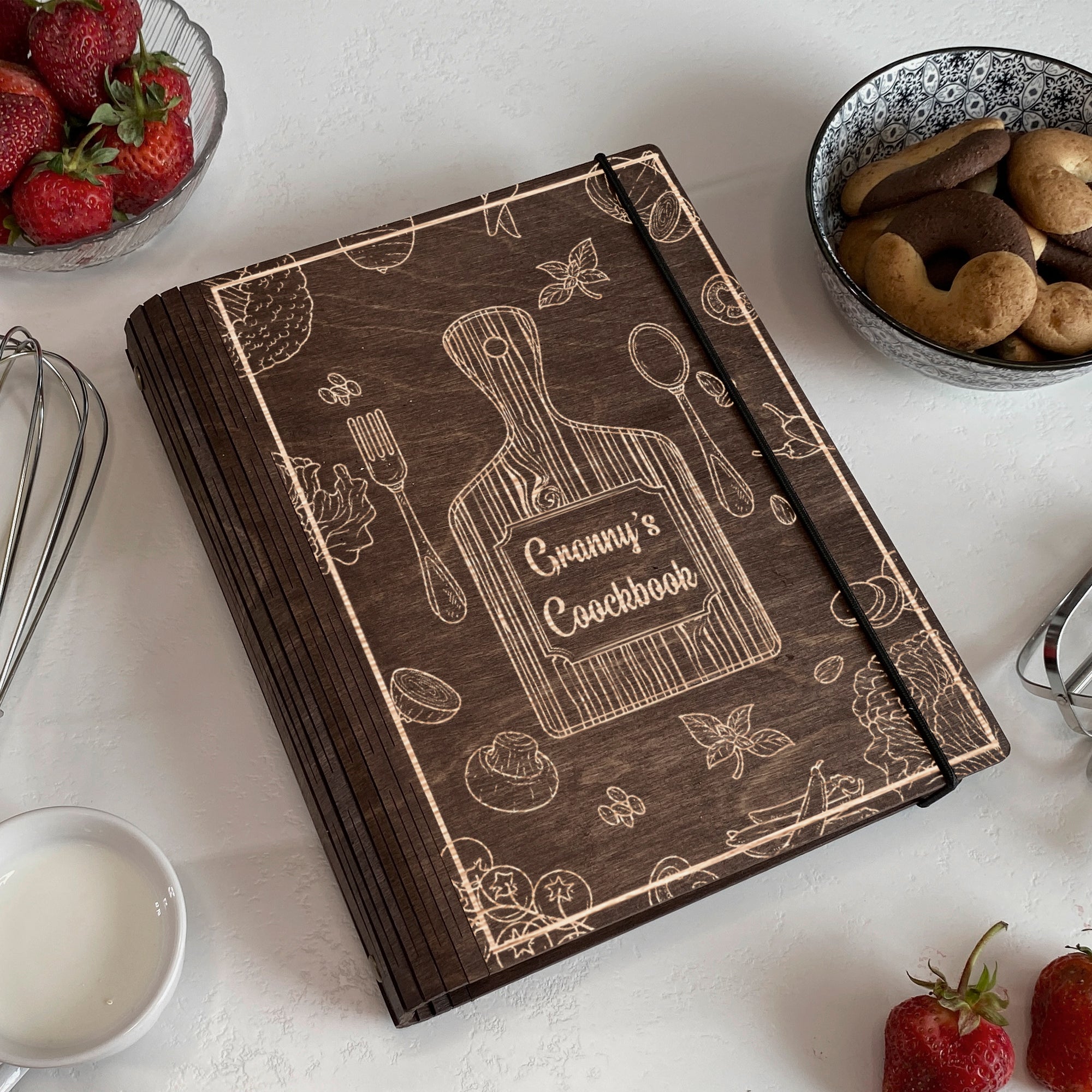 Grannys Cookbooks Free custom engraving