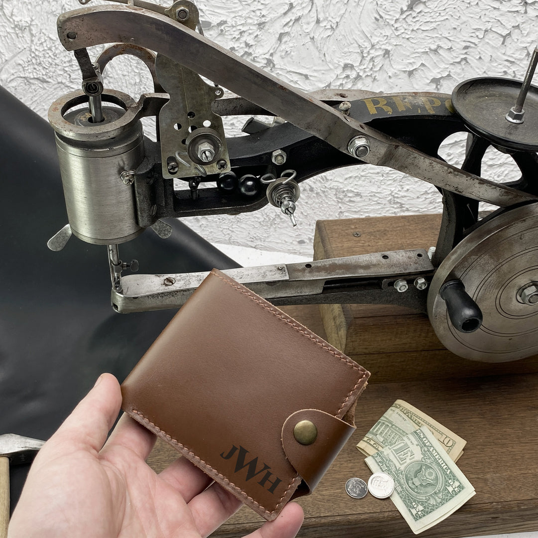 Personalized Leather wallet photo №2