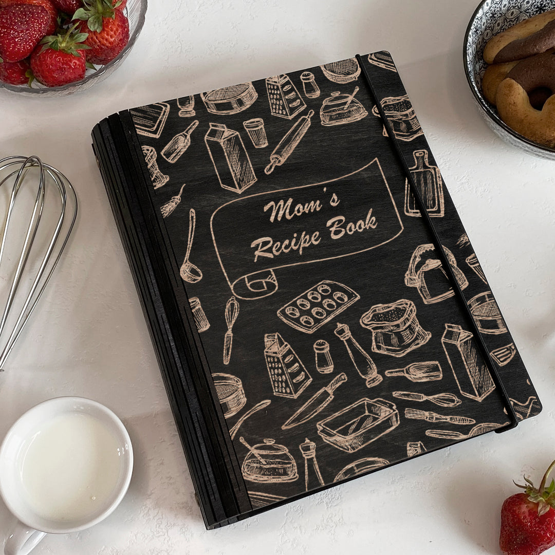 Moms Recipe Book Free custom engraving photo №4