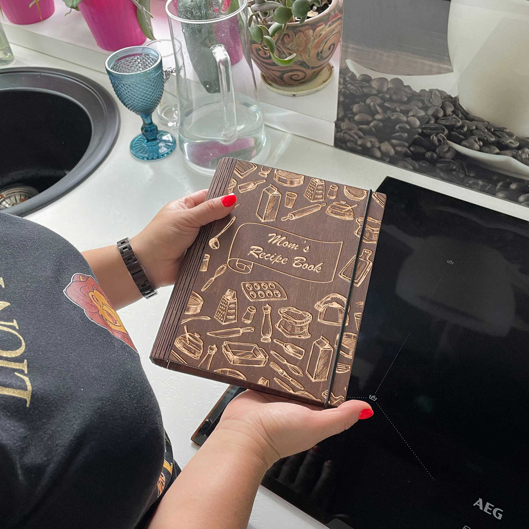 Moms Recipe Book Free custom engraving photo №7