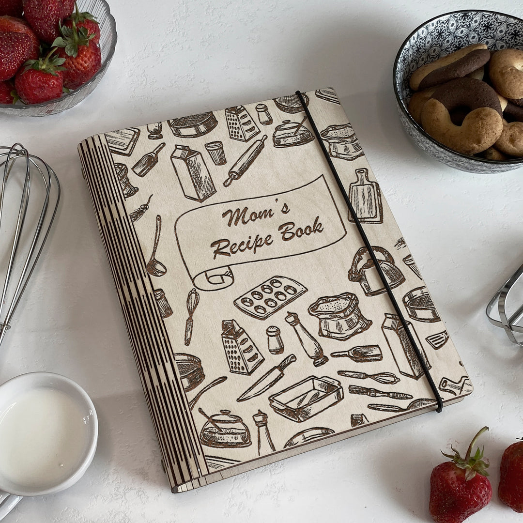 Moms Recipe Book Free custom engraving photo №2
