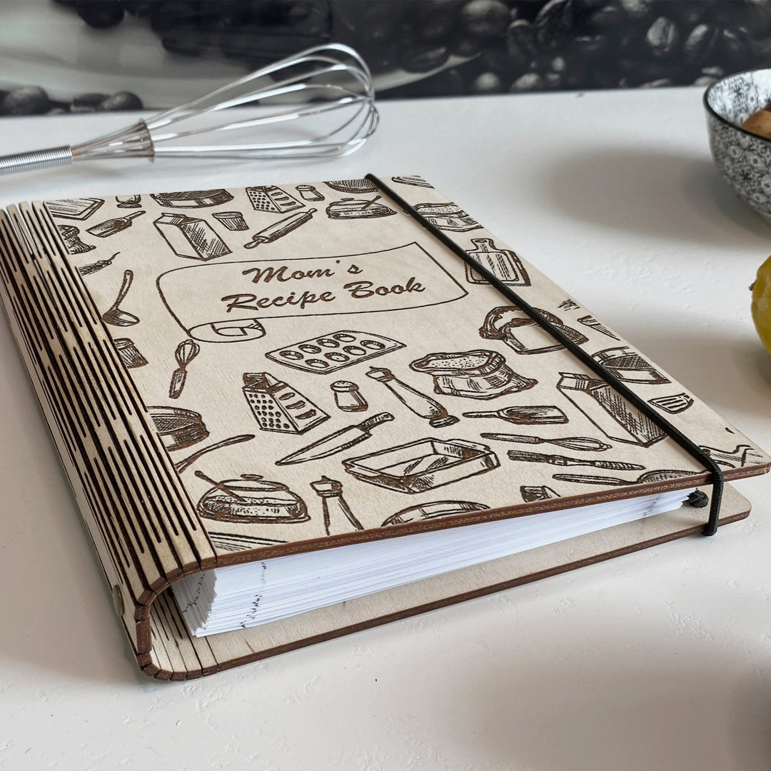 Moms Recipe Book Free custom engraving photo №11