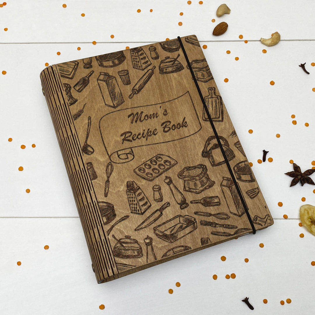 Moms Recipe Book Free custom engraving photo №5