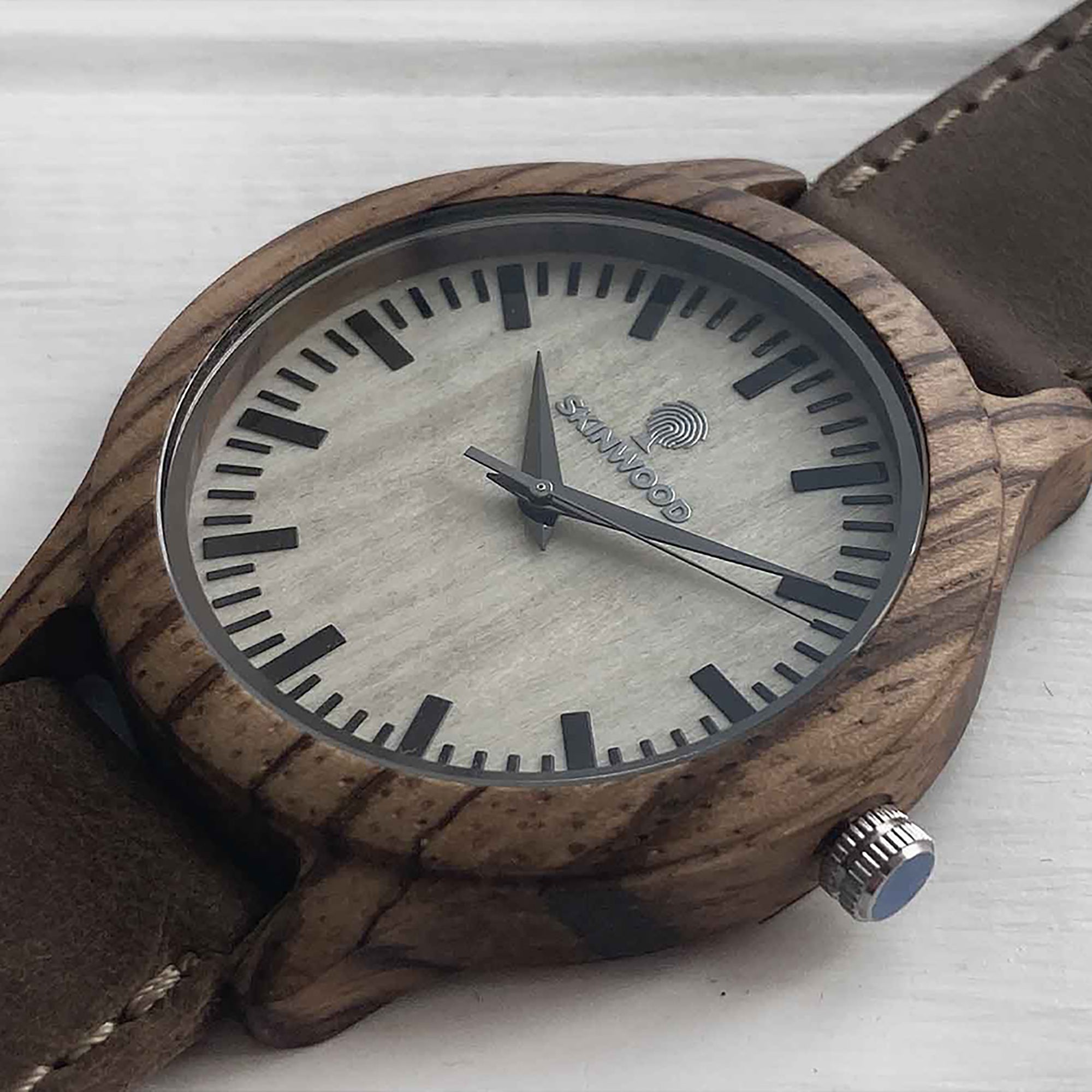 Wooden Watch Zebra Personalized engraving