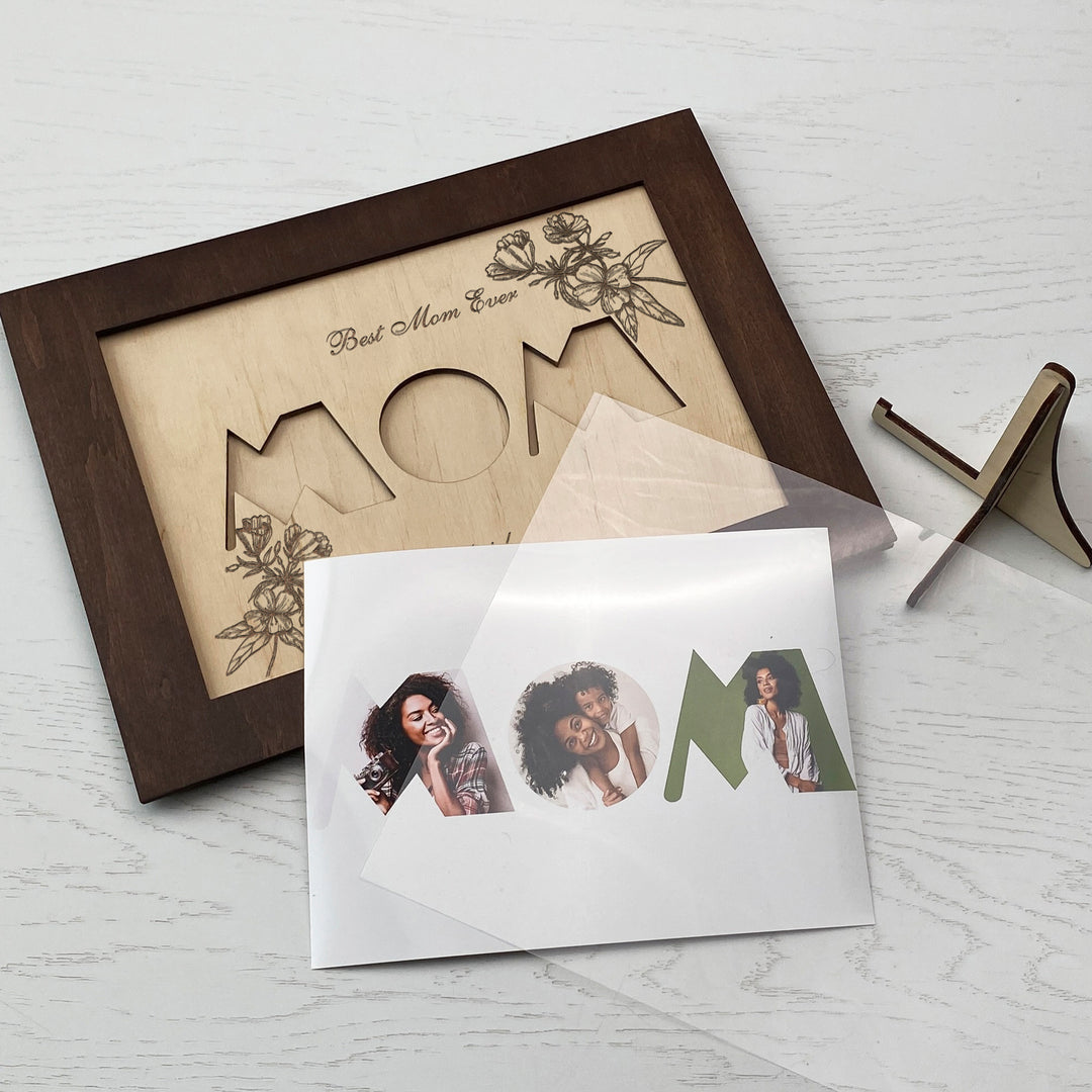 Wood Photo Frame Mom photo №6