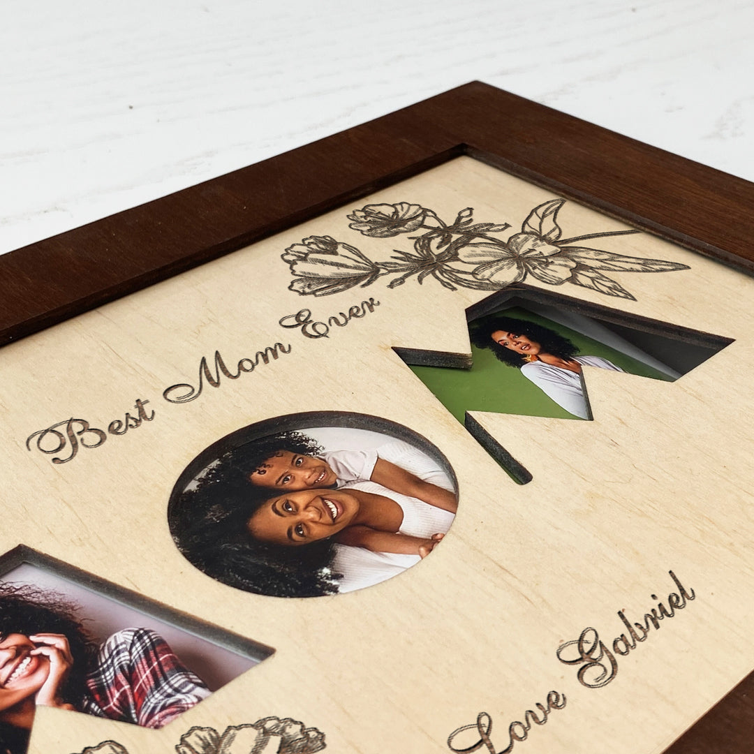 Wood Photo Frame Mom photo №2