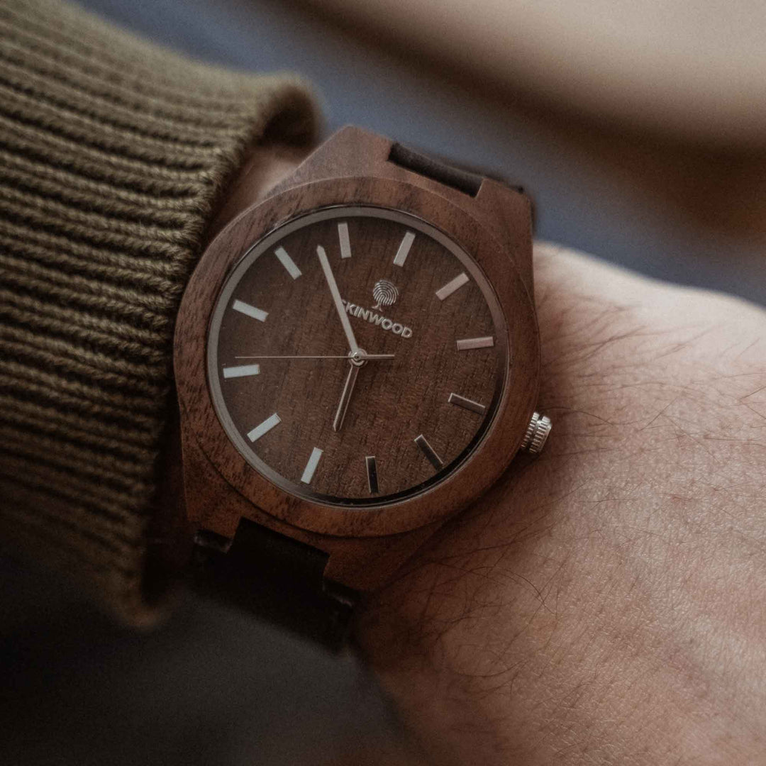 Wooden Watch SkinWood Custom engraving photo №7