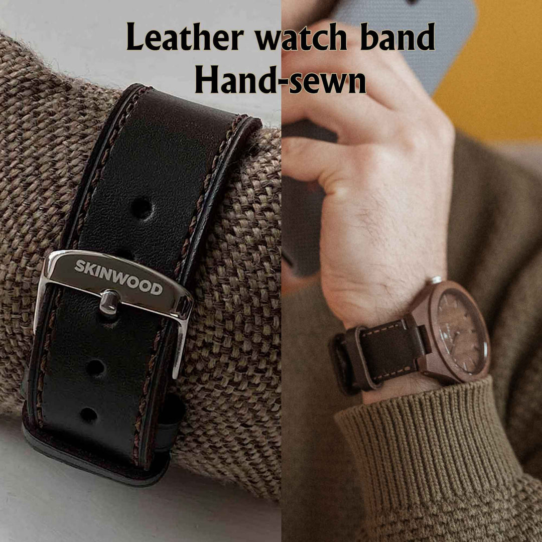 Wooden Watch SkinWood Custom engraving photo №3