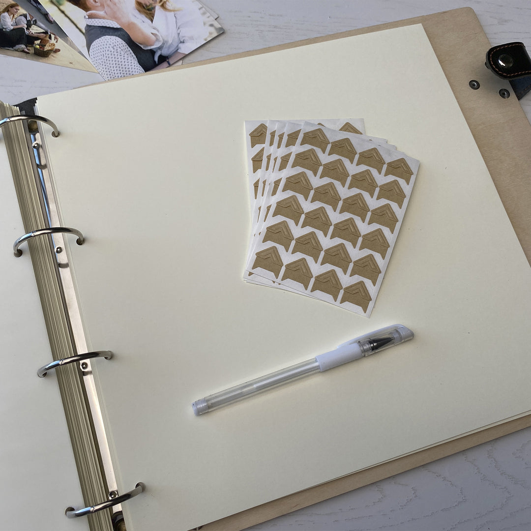 Personalized photo album with leather cover and Infinity engraving photo №19