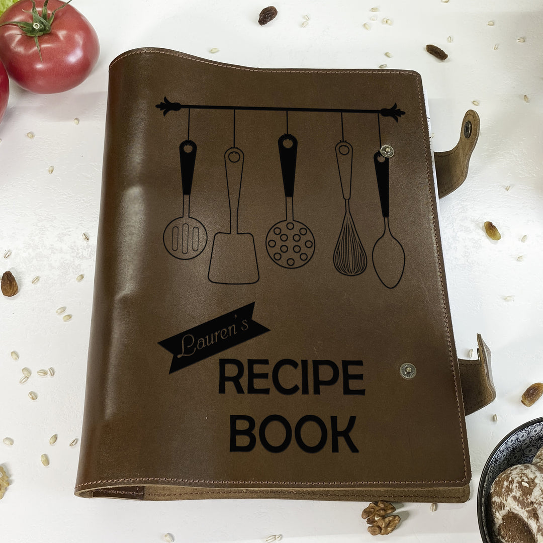 Personalized Leather CookBook photo №6