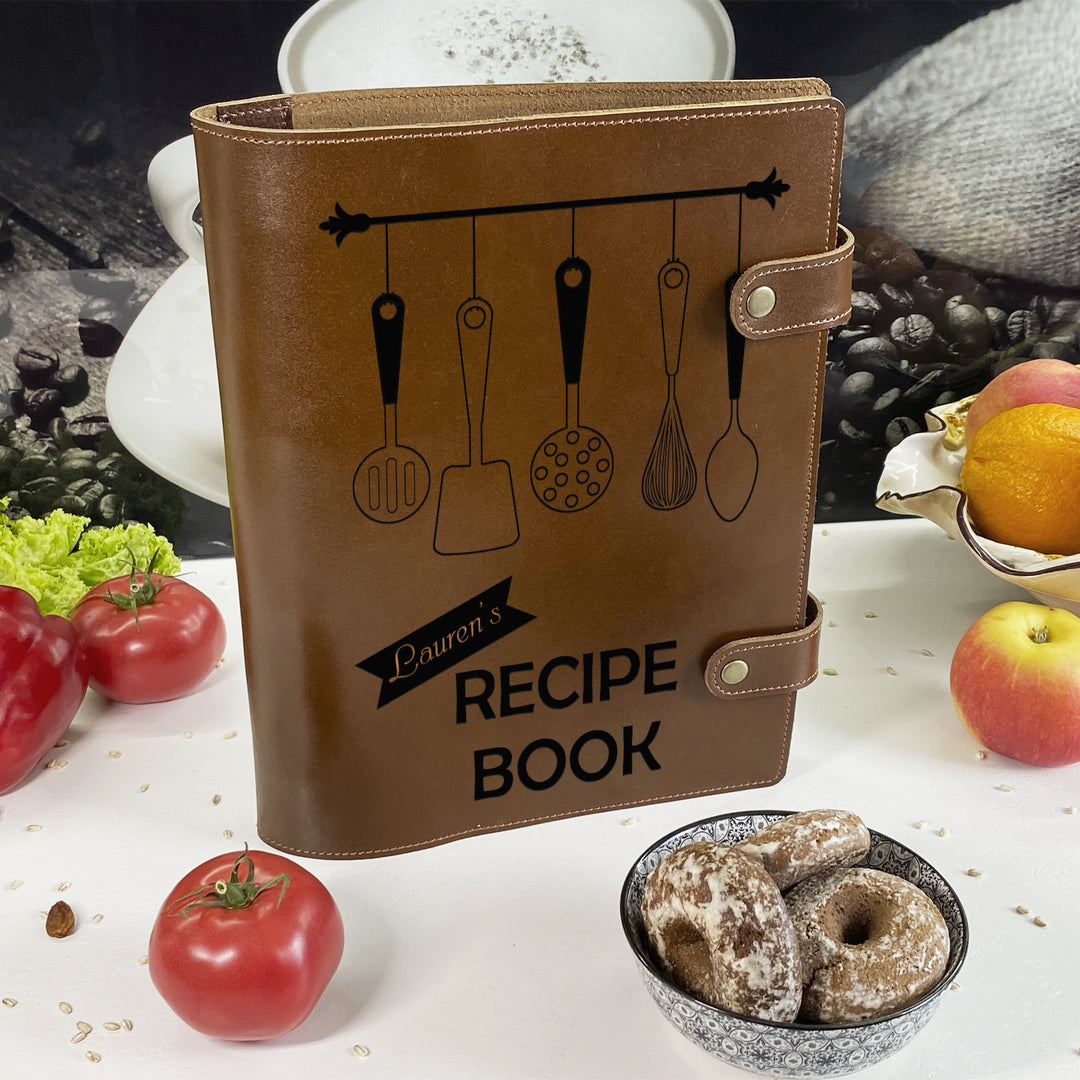 Personalized Leather CookBook photo №5