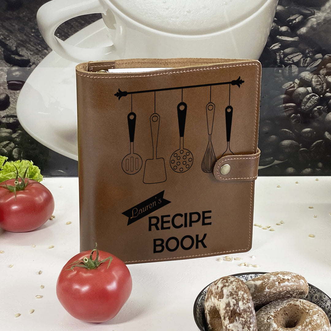 Personalized Leather CookBook photo №2
