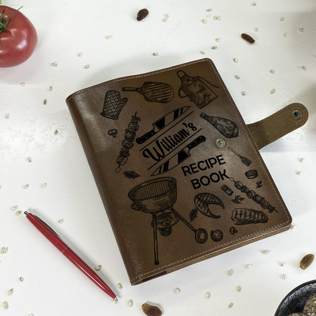 Personalized Leather BBQ Book photo №5