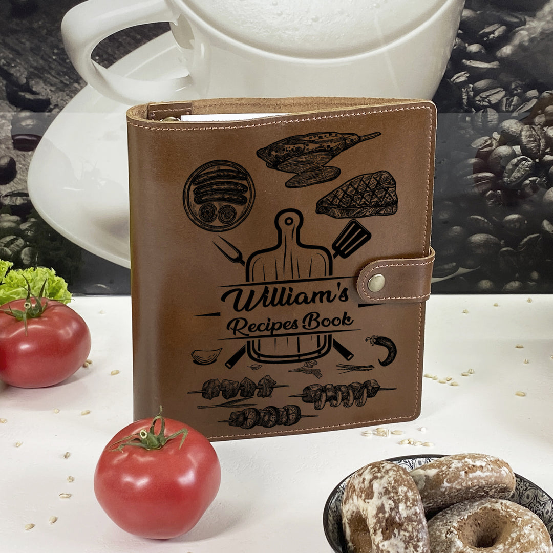 Personalized Leather Barbecue Book photo №2