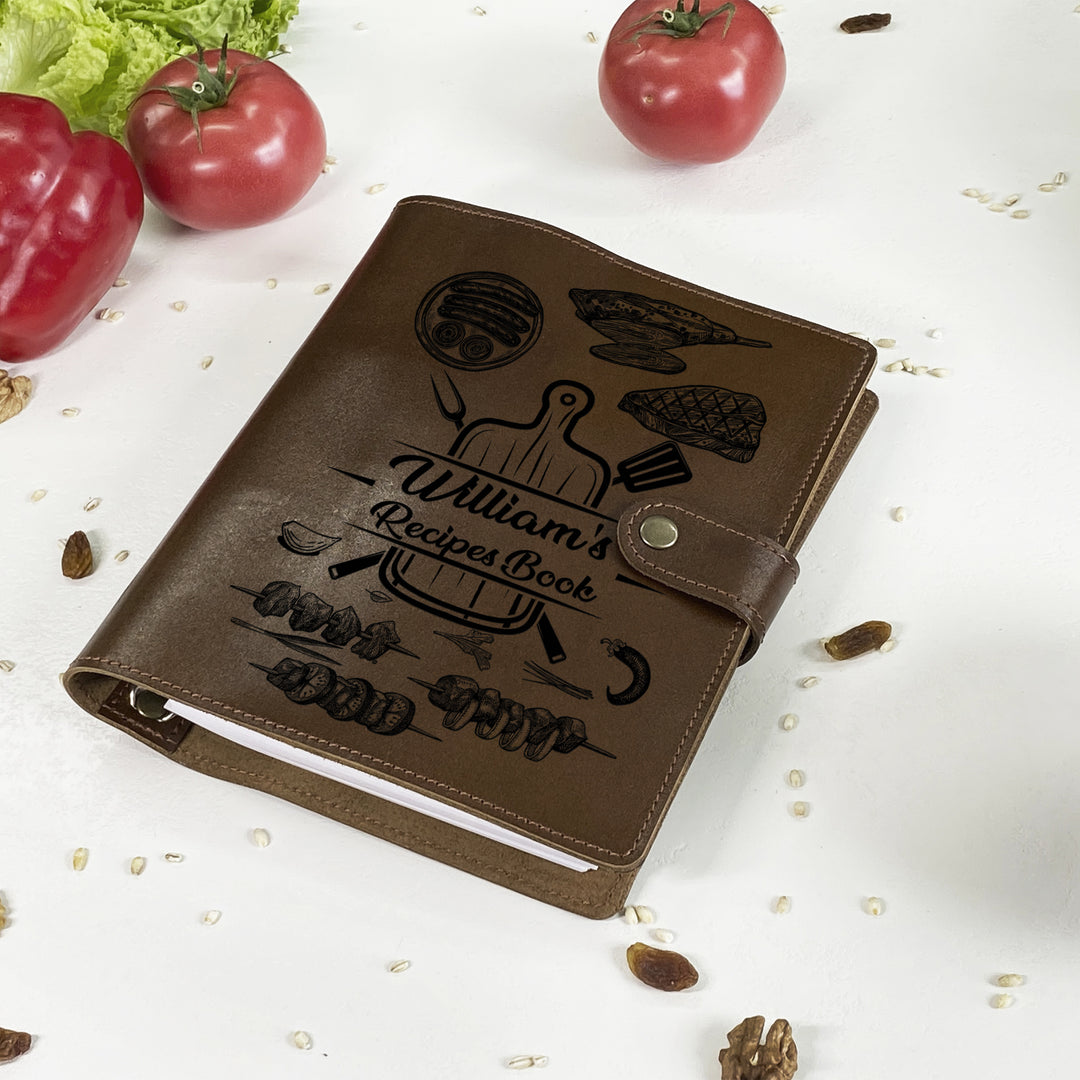 Personalized Leather Barbecue Book photo №3