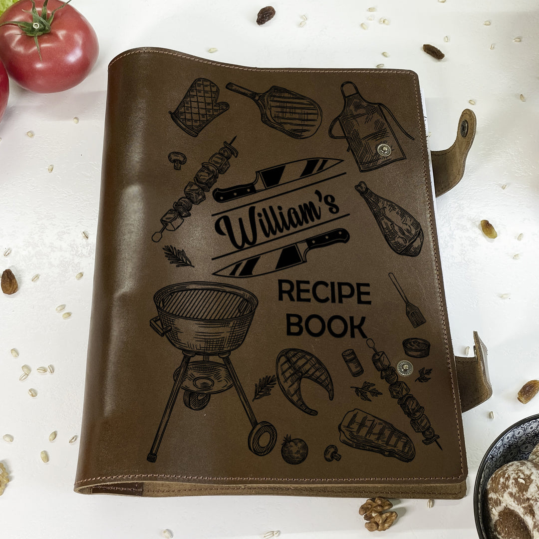 Personalized Leather BBQ Book photo №2