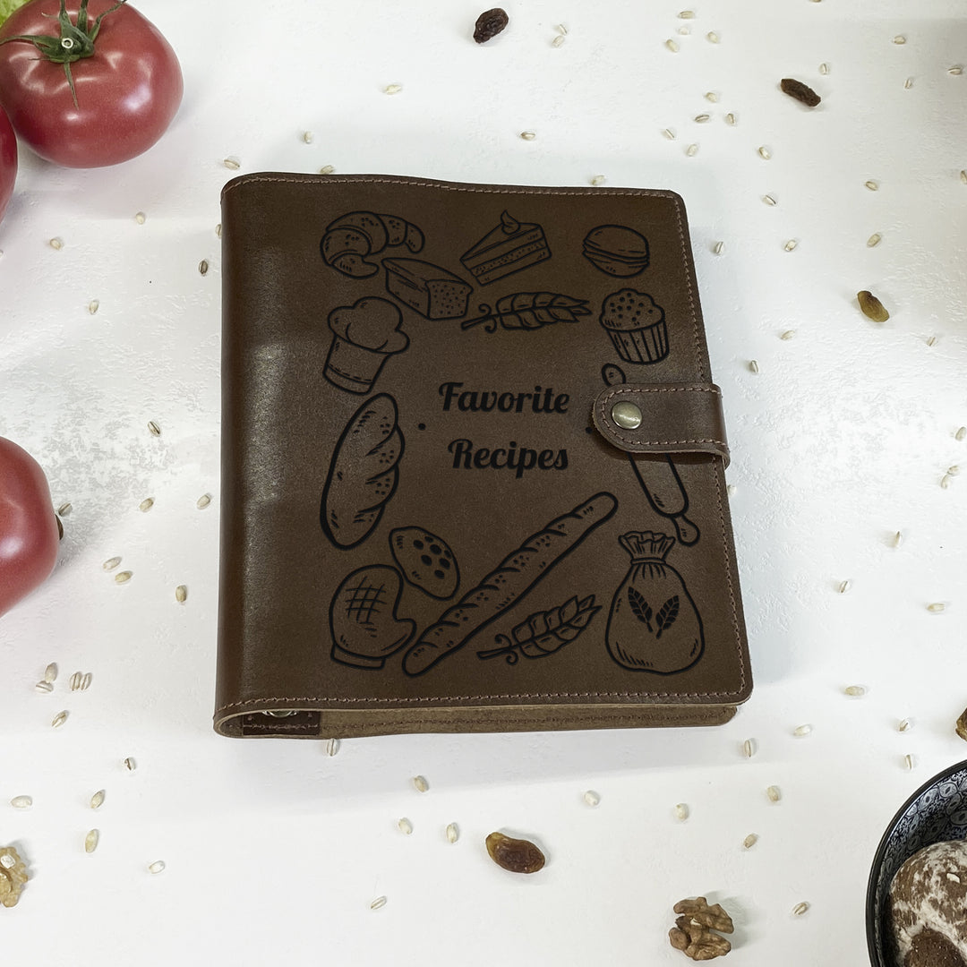 Favorite Recipe Leather Book photo №16