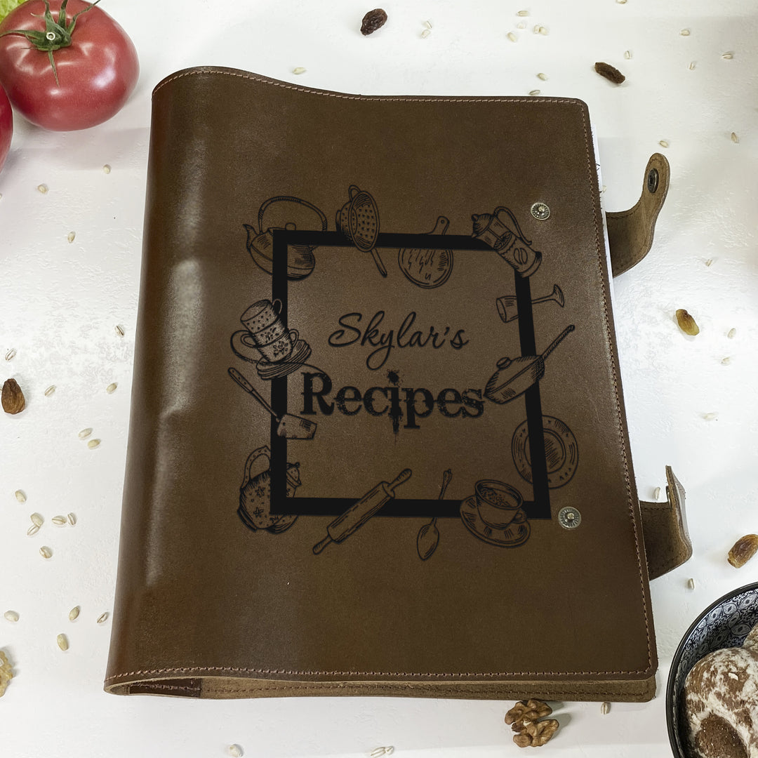 Custom Recipe Leather Book photo №13